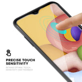 MyBat Pro Full Coverage Tempered Glass Screen Protector for Samsung Galaxy A01 - Clear